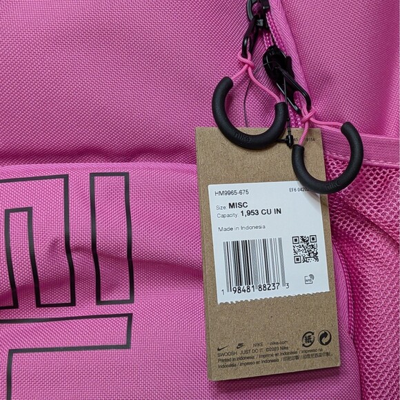 Nike Hoops Varsity Elite Playful Pink Black 32L Basketball Backpack HM9965-675 - Picture 4 of 12